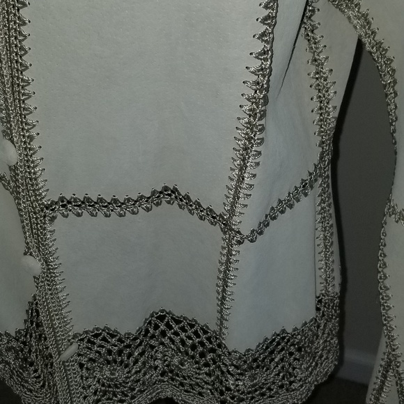 Bohemian leather Suede Jacket - Picture 5 of 7